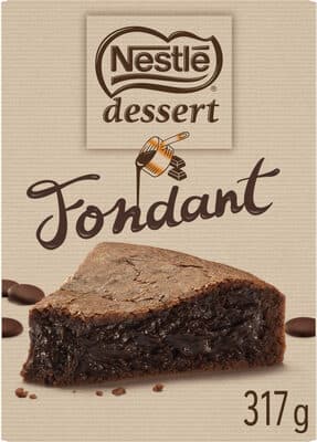 NESTLE DESSERT Préparation pour Fondant au Chocolat 317g