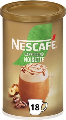 NESCAFÉ® Cappuccino Noisette, Café soluble, Boîte de 270g