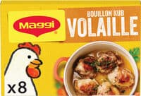 MAGGI KUB Bouillon de Volaille 80g - Boite de 8 Tablettes