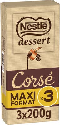 NESTLE DESSERT Corsé 3 x 200g