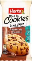 Pâte à cookies pépites de chocolat