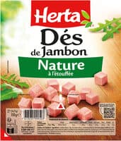 HERTA Dés de Jambon - 2x75g