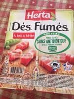 Dés fumés au bois de hêtre