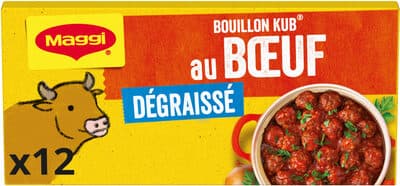 MAGGI Bouillon Bœuf Dégraissé 120g