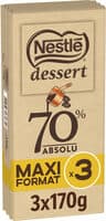 NESTLÉ DESSERT 70% Absolu 3x170g
