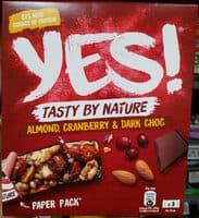 YES! Cranberries et Chocolat Noir