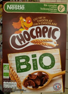 NESTLE CHOCAPIC BIO Céréales - Boite de 375g