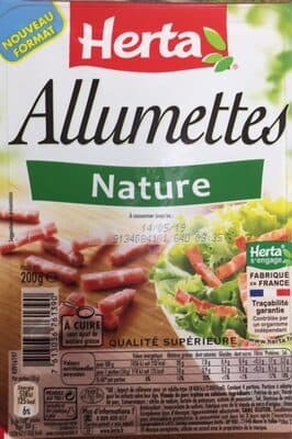 Allumettes Nature