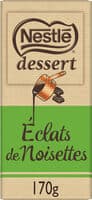 NESTLÉ DESSERT Chocolat Noir Éclats de Noisettes 170g