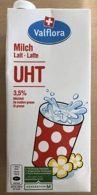 Lait entier UHT
