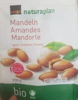 Amandes bio entières