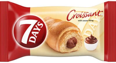 Croissant cocoa filling