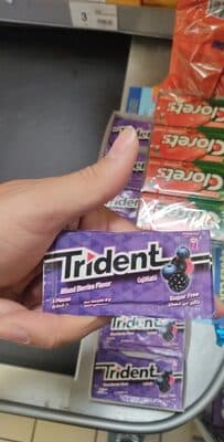 Trident mixed berries flavorمەیسەر
