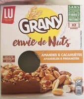 Grany envie de nuts amandes & cacahuètes