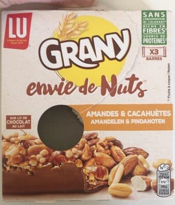 Grany envie de nuts amandes & cacahuètes