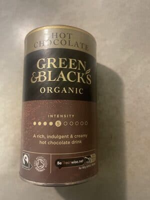 Organic hot chocolate