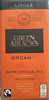 Ginger 60% Cocoa Bar