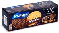 Digestive finas chocolate negro