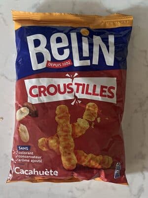 Croustilles aux cacahuètes