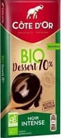 Chocolat bio dessert 70%
