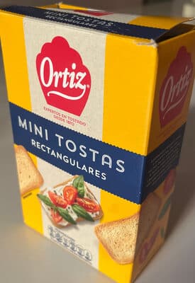Mini Tostas Rectangulares