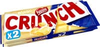 CRUNCH Blanc Tablette 2x100g