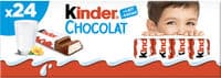 Tablette Kinder Chocolat Chocolat au Lait x24 -300g