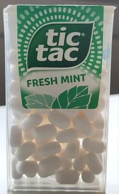 Bonbons Tic Tac x110 pastilles MENTHE - 54g
