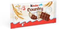 Barre Chocolatée Kinder Country Céréales chocolat x4 - 94g