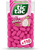 Bonbons Tic Tac x110 pastilles goût multifruit - 54g
