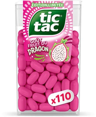 Bonbons Tic Tac x110 pastilles goût multifruit - 54g
