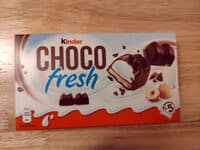 Chocolat Kinder Chocofresh fourré lait noisette x5