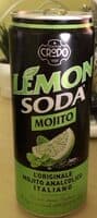 Lemon soda mojito