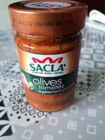 Sauce aux olives et tomates Sacla