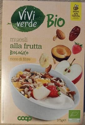 Muesli alla frutta biologico