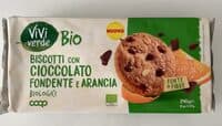 Biscotti con cioccolato fondente e arancia