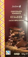 Cioccolato Fondente Ecuador