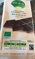 Cioccolato fondente extra biologico 70%
