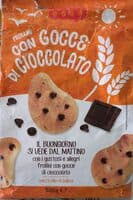 Frollini con gocce di cioccolato
