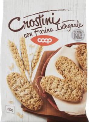 Crostini con farina integrale