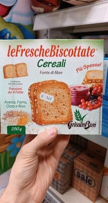 Le Fresche Biscottate con cereali