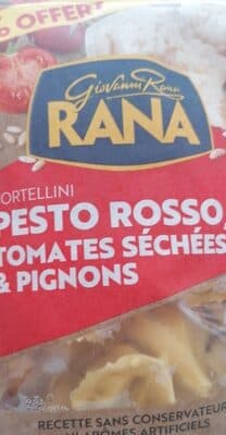Tortellini - Pesto Rosso, tomates séchées et pignons