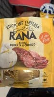 Ravioli burrata chorizo