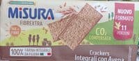 Crackers integrali con avena