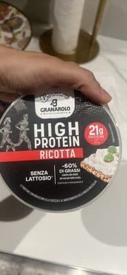 Ricotta proteica