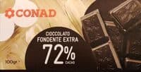 Cioccolato fondente 72%