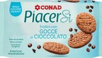 Frollini con Gocce di Cioccolato