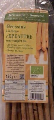 Gressins à la farine d’epeautre semi-complet bio
