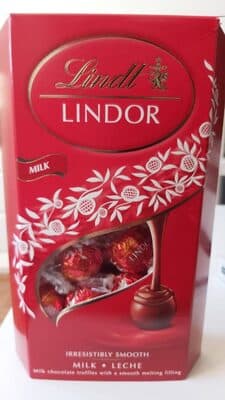 Lindor milk chocolate