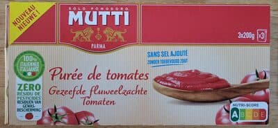 Purée de tomates